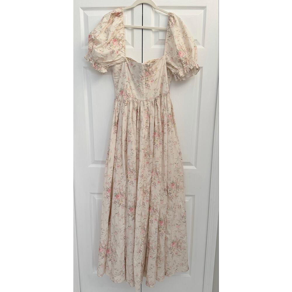 Selkie Renaissance Gown Maxi Dress XL Floral Print - Picture 5 of 10
